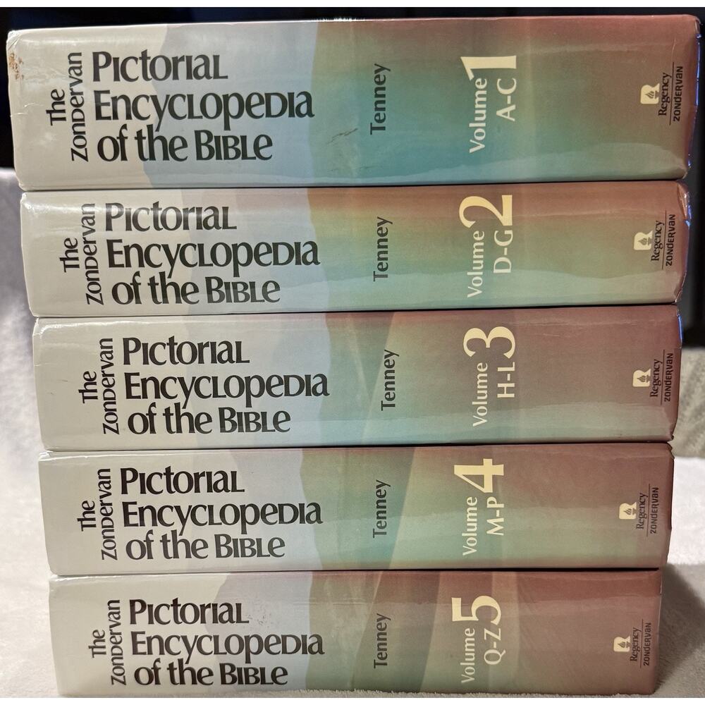 Zondervan Pictorial Encyclopedia of the Bible Volumes 1-5 - 1976 HC